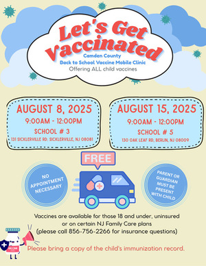 FREE Vaccine Mobile Clinic This Summer!
